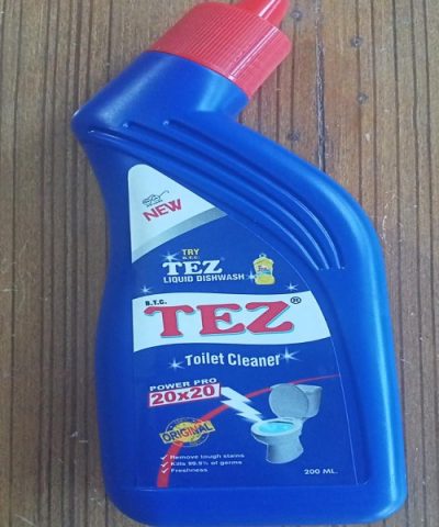 TEZ Toilet Cleaner 200 ML Power Pro. Liquid Dishwash