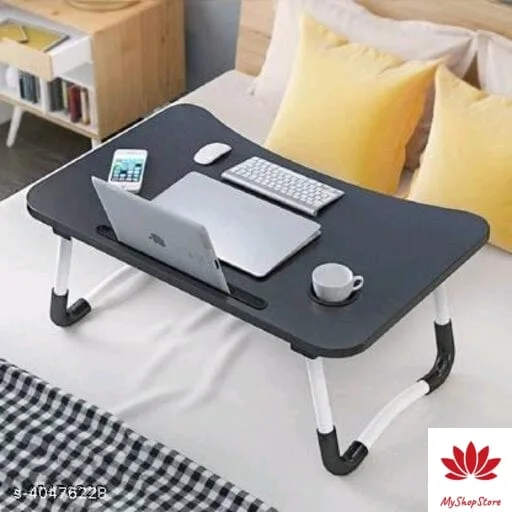 Classy Study Table Black Color Wooden - Image 3