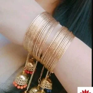 Fashionable Golden Bangle for Girls & Women