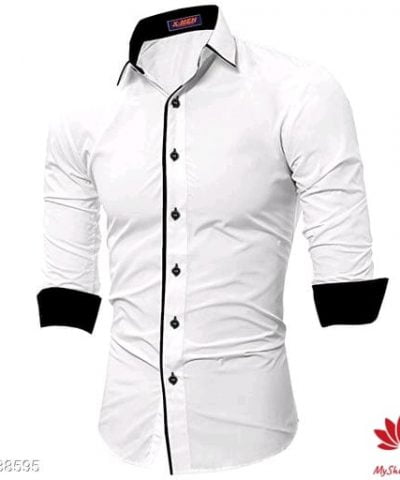 Stylish Cotton Shirt Long Sleeves For Men