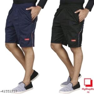 Trendy Men Cotton Blind Shorts - My Shop