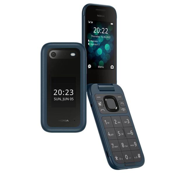 Nokia 2660 Folding Mobile on My Shop Online blue