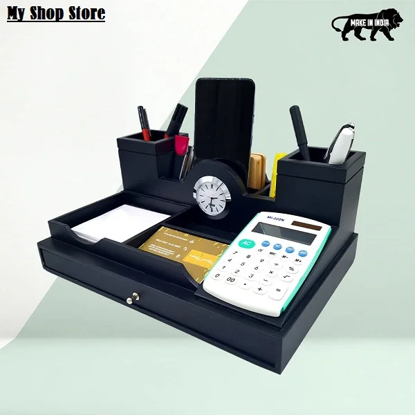 Wooden Office Organizers Tray My Shop Store - Image 3