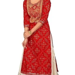 Miss Ethnik Women Kurta Palazzo Set
