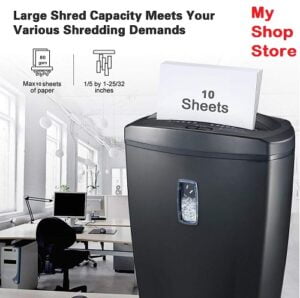 STok Credit Card Shredder Best Home Office Shredder 3