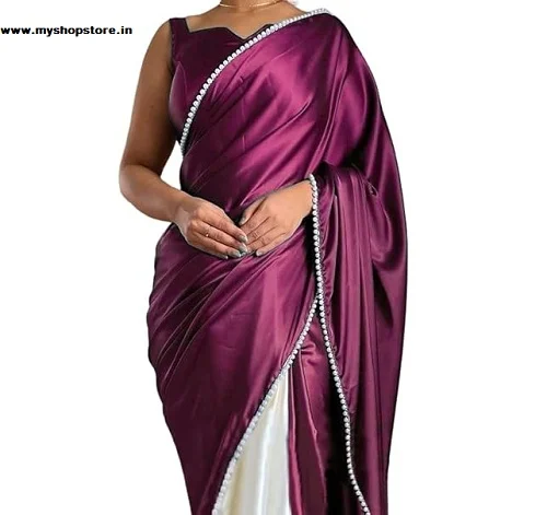 BrahamShakti Women Saree Dress Design New - Image 4