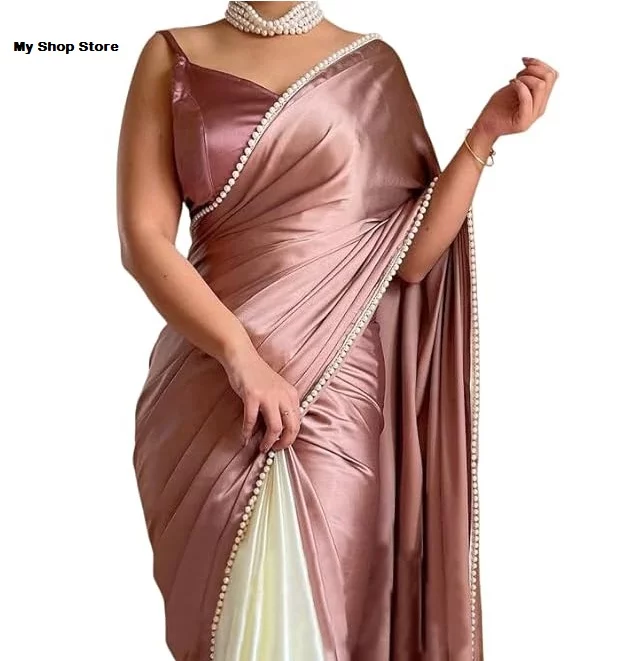 BrahamShakti Women Saree Dress Design New