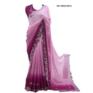 Saree Dress Design for Marriage