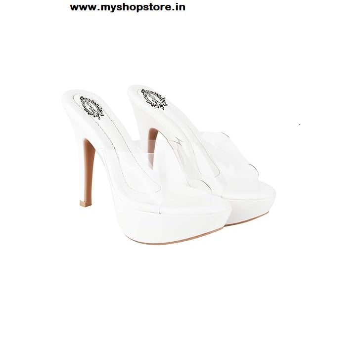 TAYDOL Women White Heels - Buy TAYDOL Women White Heels Online at Best  Price - Shop Online for Footwears in India | Flipkart.com