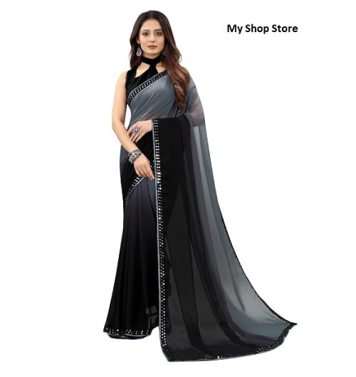 Best-Latest-Indian-Saree-Com-Georgette-Material