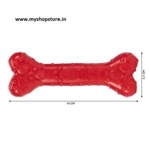 Rubber Dog Chew Goodie Bone Toy 4