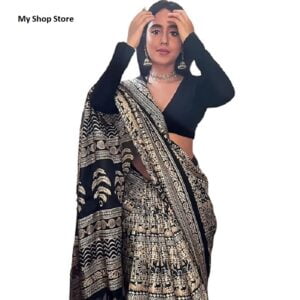 Popular Saree Shop Near Me - Women Saree with blouse 2024