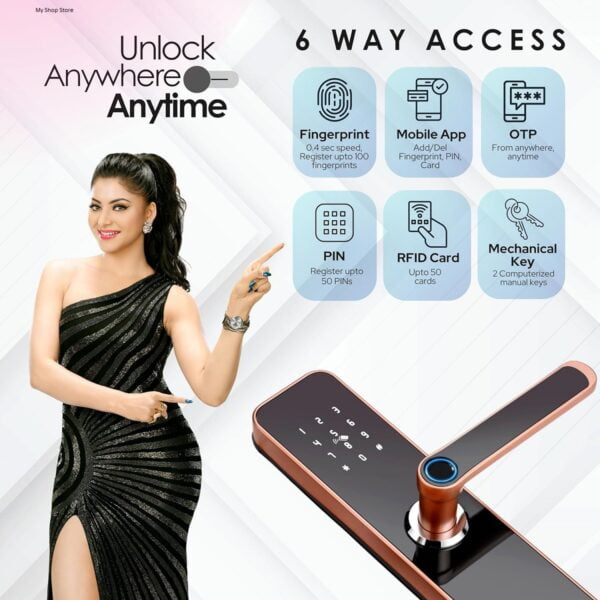 Best Smart Door Locks For Home - Lavna Digital Door Lock - Image 4