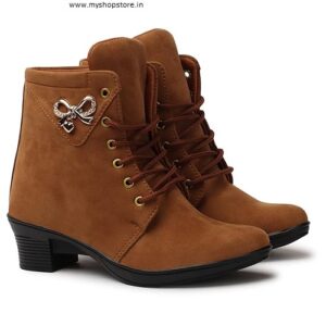 Krafter Women Winter Heels Boots 2024 Trending