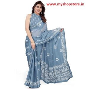 Women Best Dress from Saree with Blouse Piece