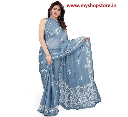 Women Best Dress from Saree with Blouse Piece