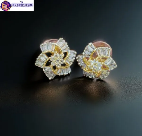 Women Beautiful Stone Studs Online Sale - Image 2