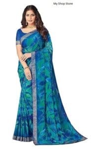 Women Printed Saree Online Sale In India 3